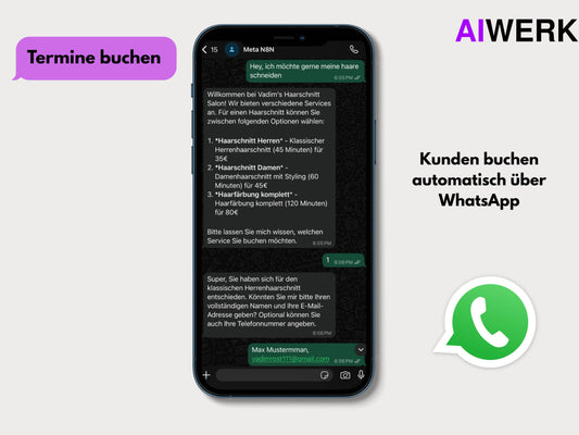 WhatsApp Terminbuchungs-Agent inkl. Setup