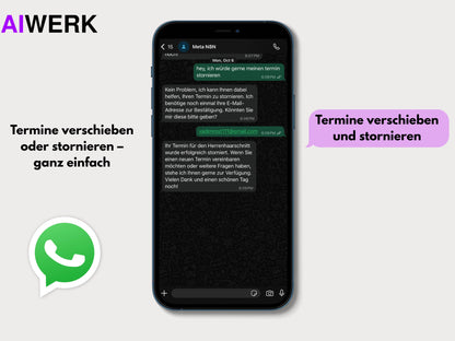 WhatsApp Terminbuchungs-Agent inkl. Setup