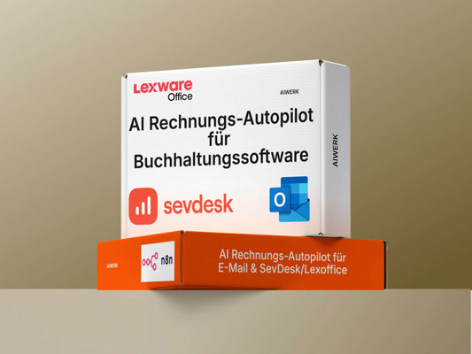 AI Rechnungs-Autopilot für E-Mail →Buchhaltungssoftware (inkl. Installation) (Lexoffice & SevDesk)